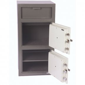 (image for) B-Rated Double Dial Door Depository Safe FDD-4020CC