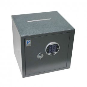 (image for) Large Donation Box with Envelope Slot Drop Safe HD-34C