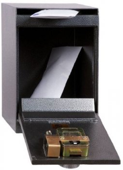 (image for) HDS-03C Under Counter Donation Safe Box Dial lock