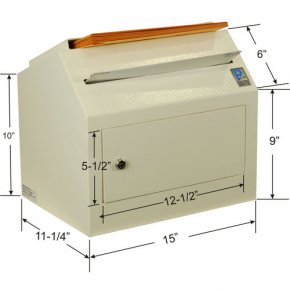 (image for) Desktop-Wall-Mount Locking Payment Drop Box SDL-500