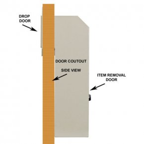 (image for) Rent Drop Box Through-The-Door WSS-159/WSS-159E