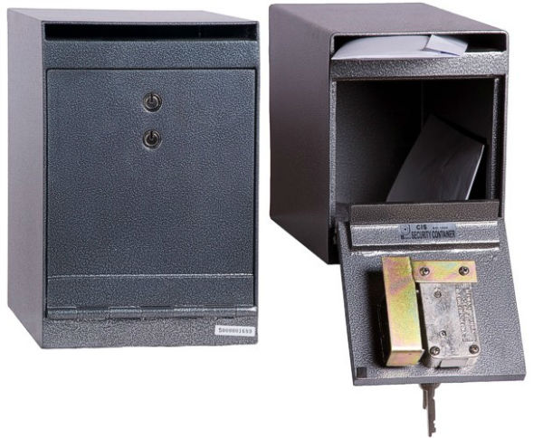 (image for) HDS-03K Under Counter Donation Safe - Small Drop Safe