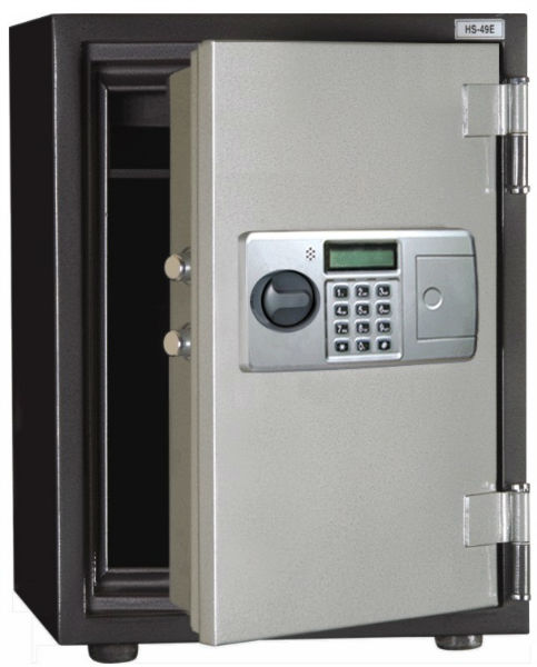 (image for) HS-49E Digital 1 Hours Fireproof Home Safe 0.9 Cubic Foot